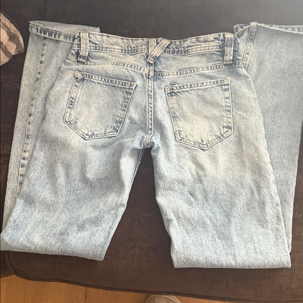 We The Free High Rise Light Blue Jeans - Picture 3 of 4